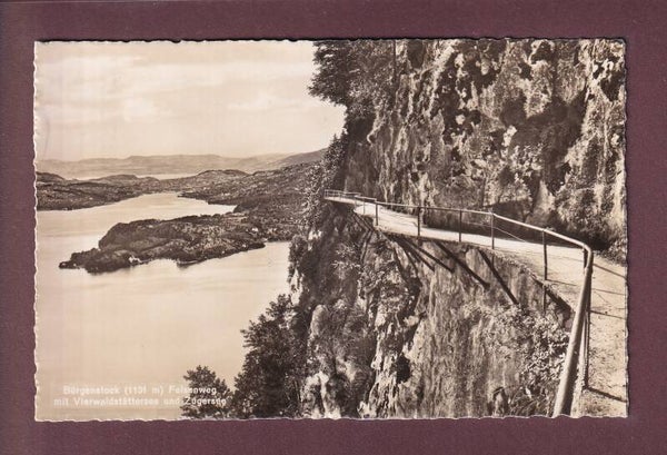 BÜRGENSTOCK - Felsenweg - 1942 Feldpost