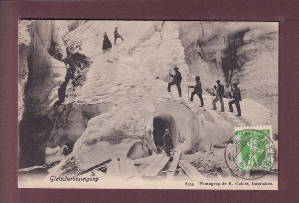 GLETSCHER-BESTEIGUNG - 1908