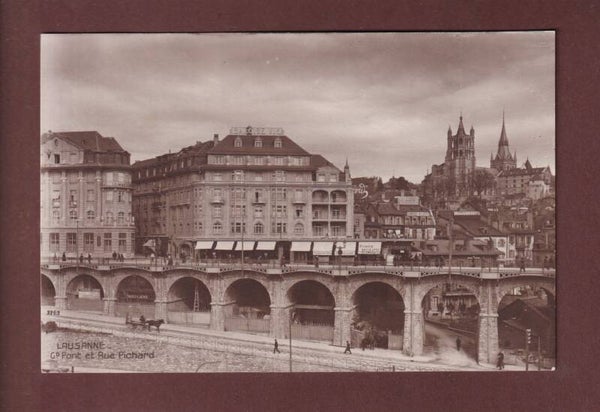 LAUSANNE - Grand Pont et Rue Pichard