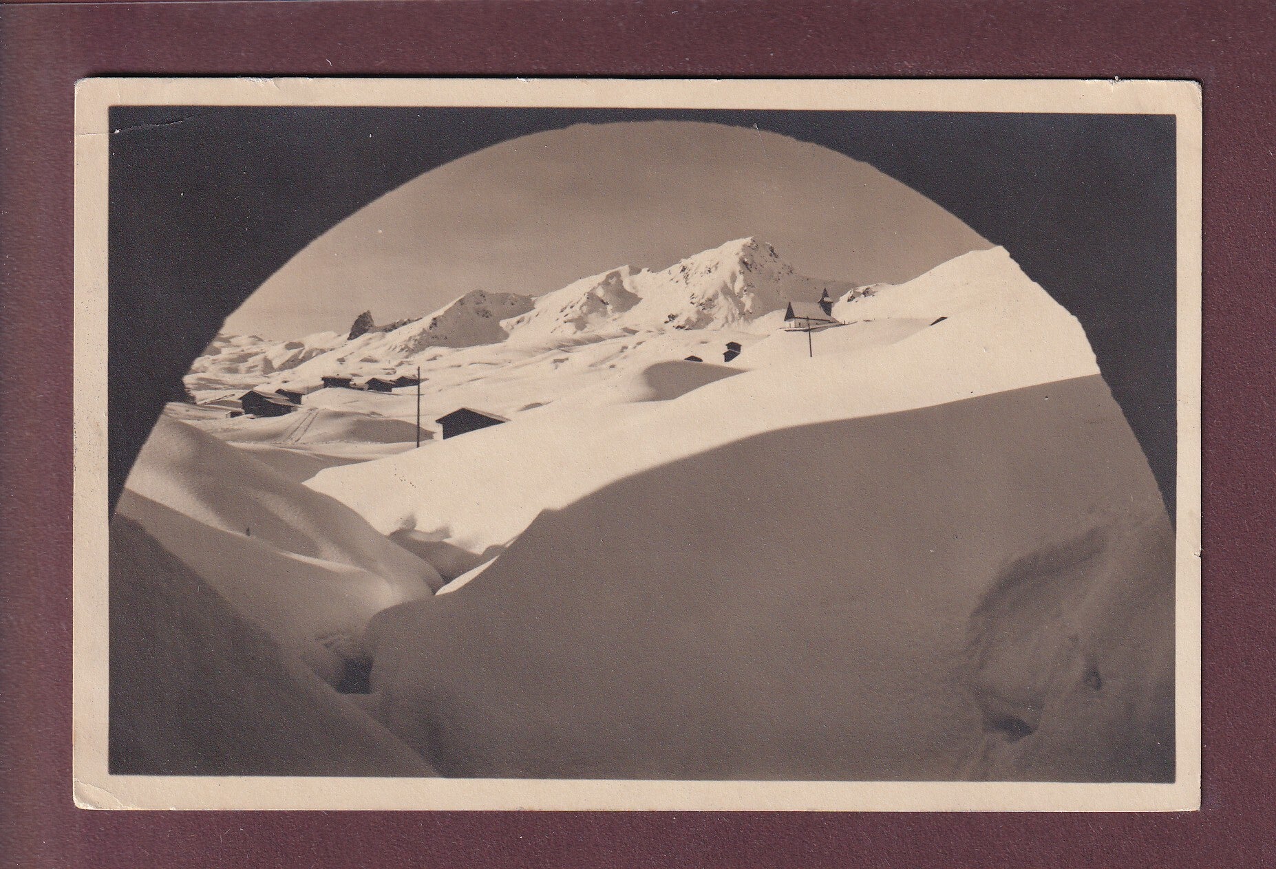 INNER-AROSA im Winter - 1923