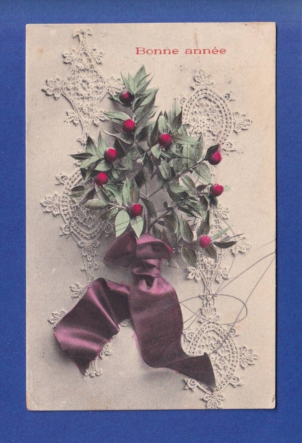 NOUVEL AN - Dentelle - 1908