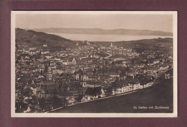 ST. GALLEN mit Bodensee - 1936