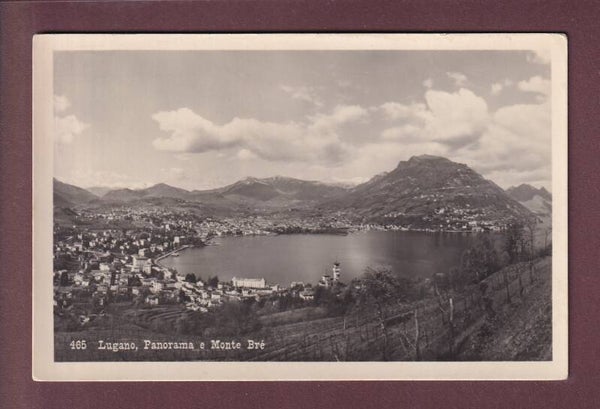 LUGANO - Panorama e Monte Brè