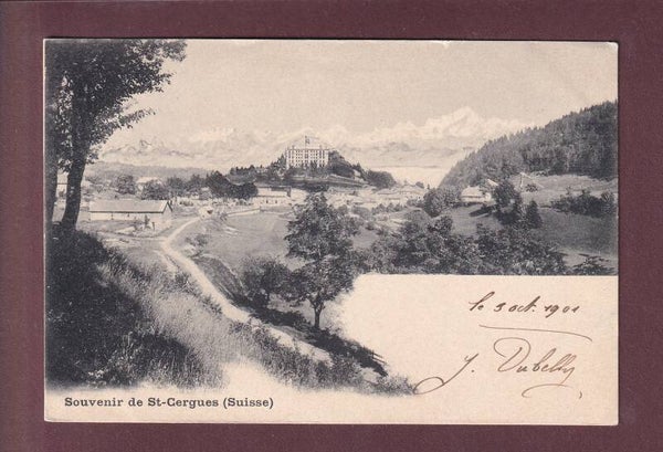 Souvenir de ST. CERGUES - 1901