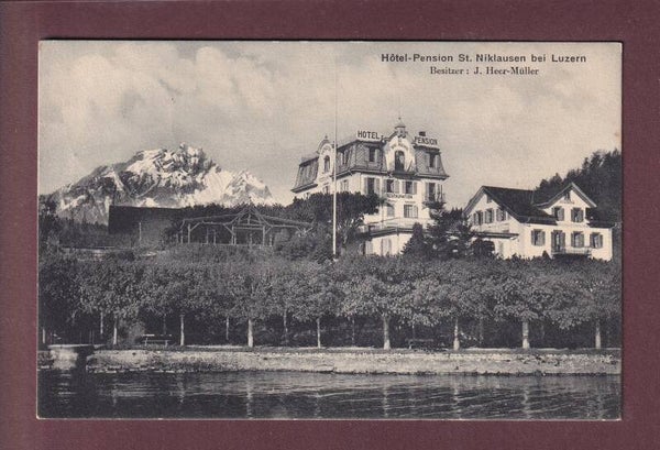 Hôtel ST. NIKLAUSEN bei Luzern - 1912