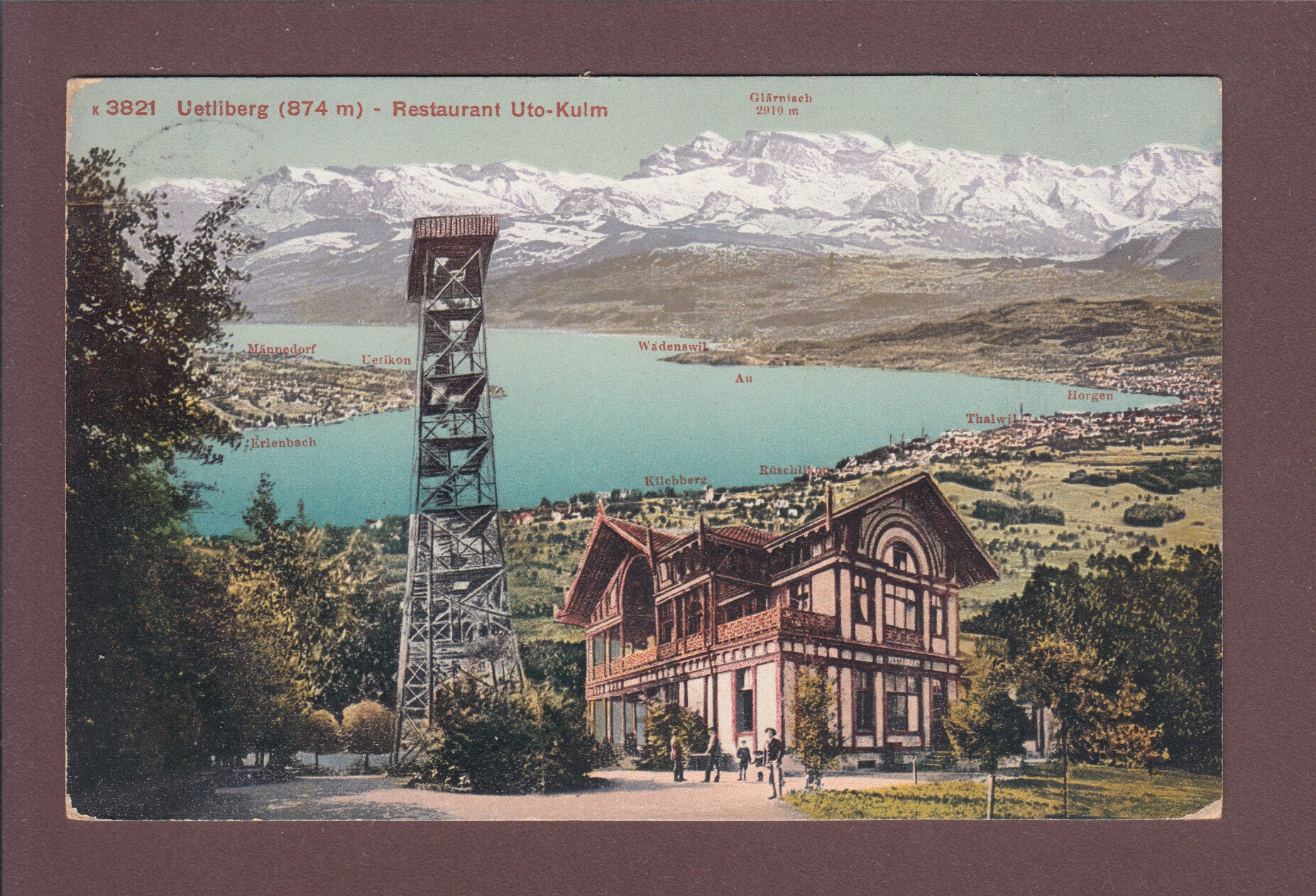 UETLIBERG - Restaurant Uto-Kulm - 1911