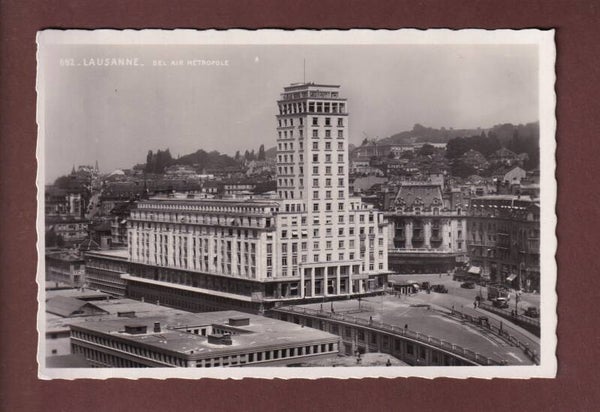 LAUSANNE - Tour Bel-Air - 1924