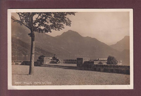 WEGGIS - Partie am Quai - 1930