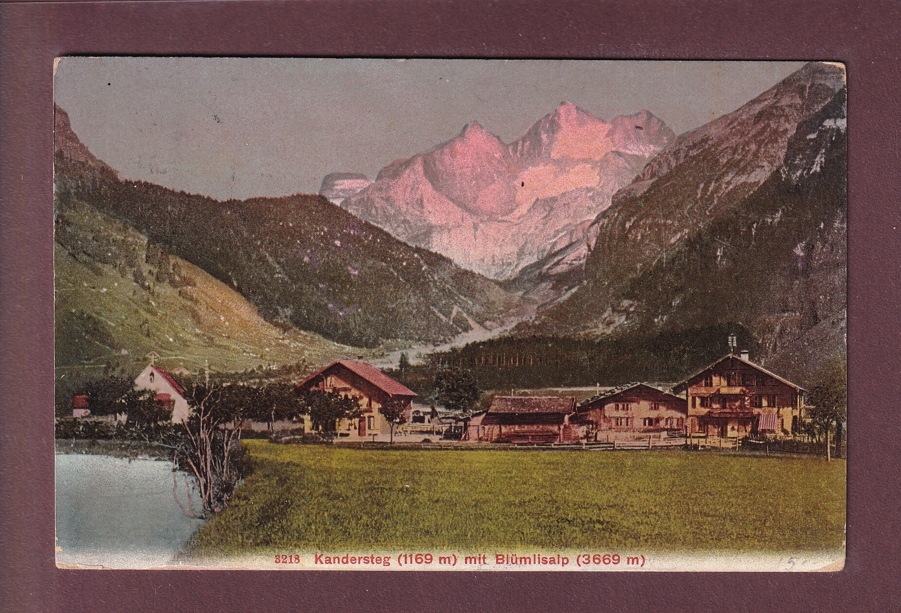 KANDERSTEG - Blümlisalp - 1913