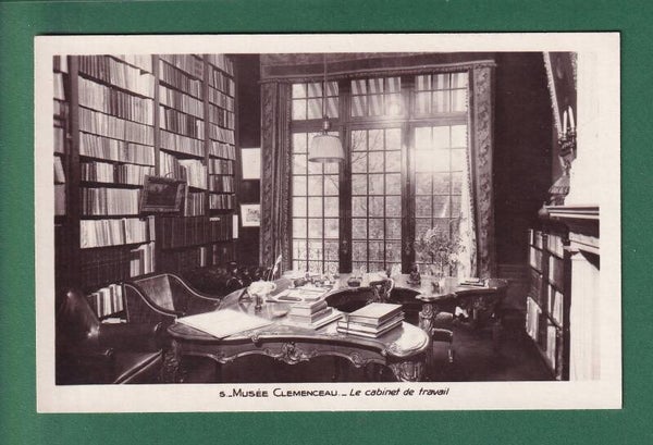 PARIS - Musée Clémenceau - Cabinet de travail