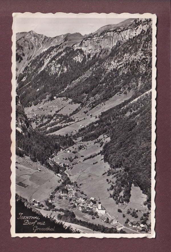 ISENTHAL - Dorf mit Grossthal - 1951