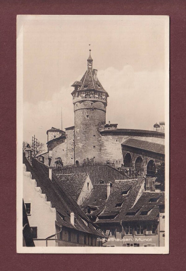 SCHAFFHAUSEN - Munot - 1928