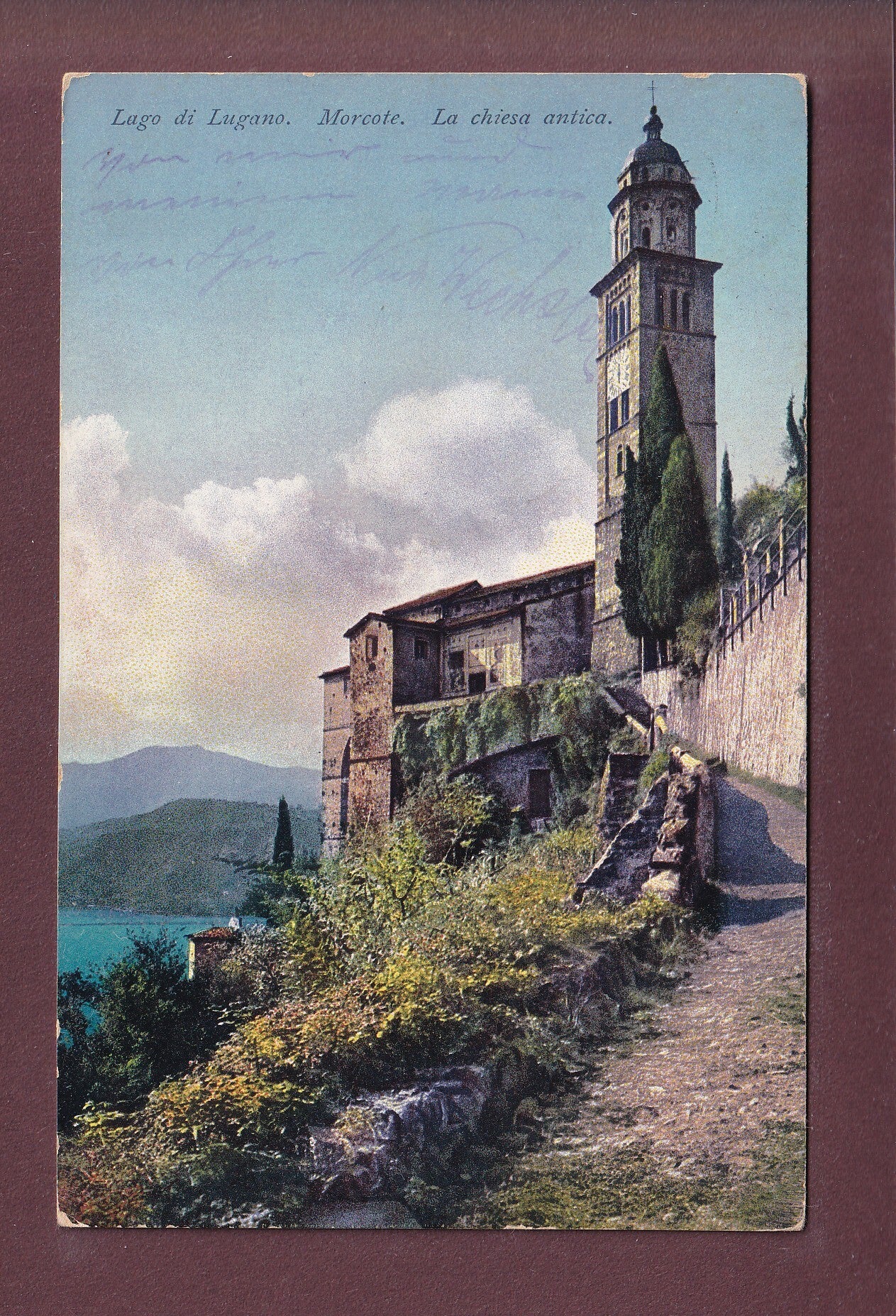 MORCOTE - Chiesa Antica - 1915