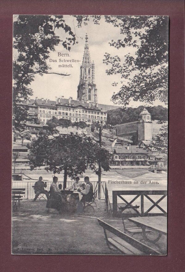 BERN - Schwellenmätteli - Fischerhaus - 1905