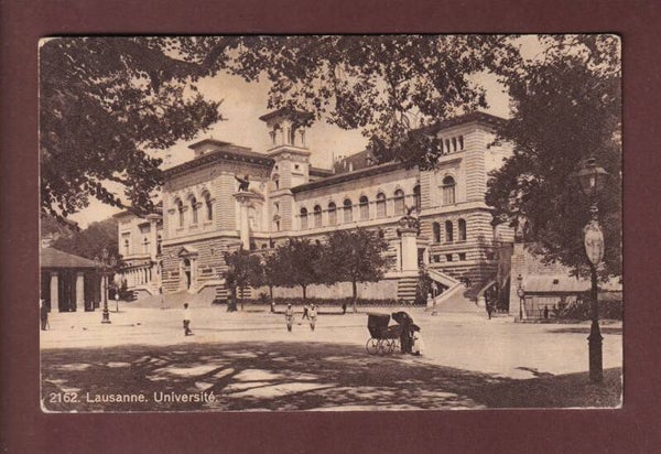 LAUSANNE - Université - 1924
