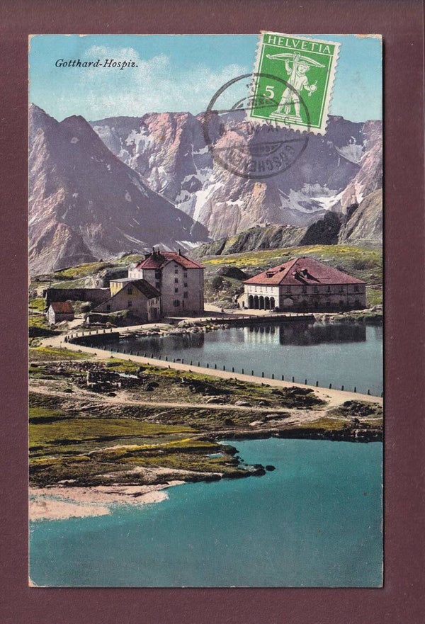 GOTTHARD-HOSPIZ - 1910