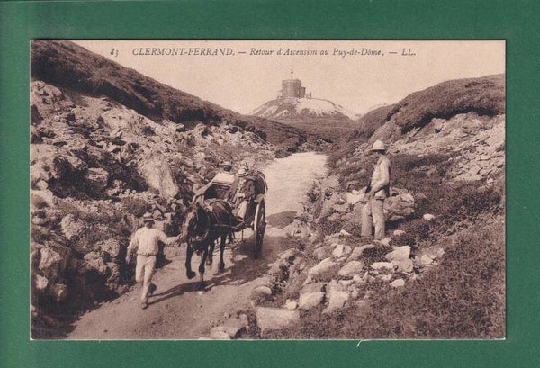 CLERMONT-FERRAND - Attelage de retour du PUY-DE-DOME