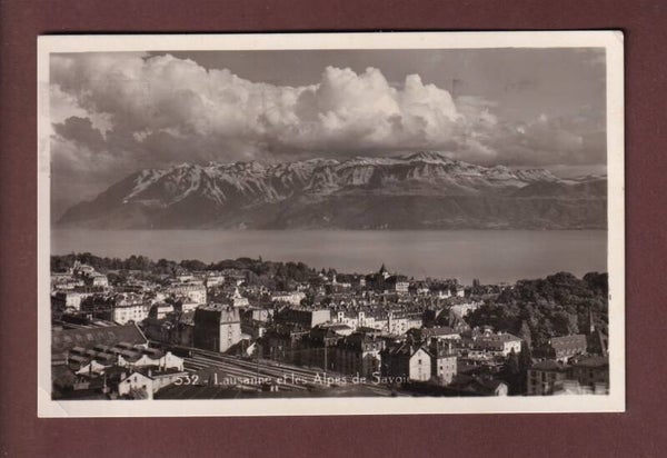 LAUSANNE et les Alpes de Savoie - 1931
