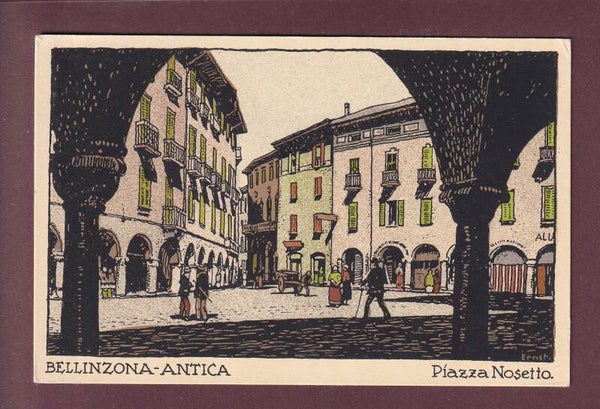BELLINZONA antica - Piazza Nosetto