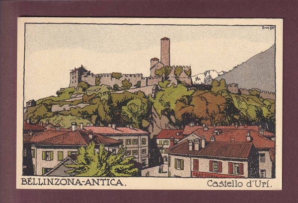 BELLINZONA antica - Castello d'Uri