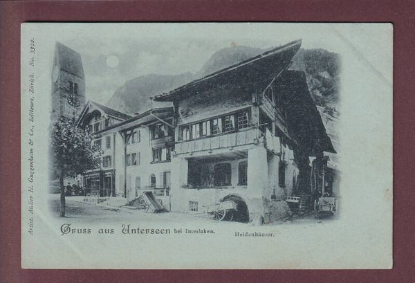 Gruss aus UNTERSEEN - Heidenhäuser - Mondschein