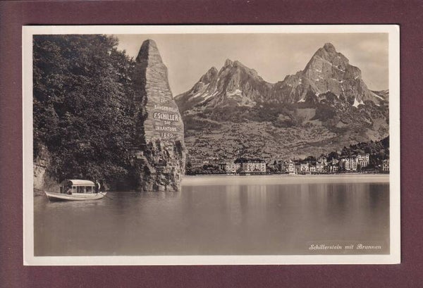 SCHILLERSTEIN mit Brunnen