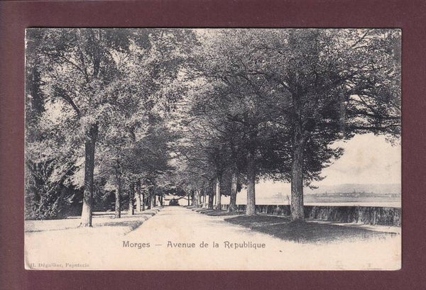 MORGES - Avenue de la République - Parc de l'Indépendence