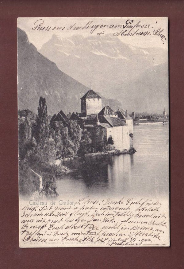 Château de CHILLON - Dents du Midi - 1904