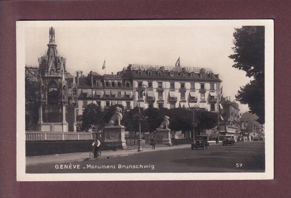 GENEVE - Monument Brunswick - Auto