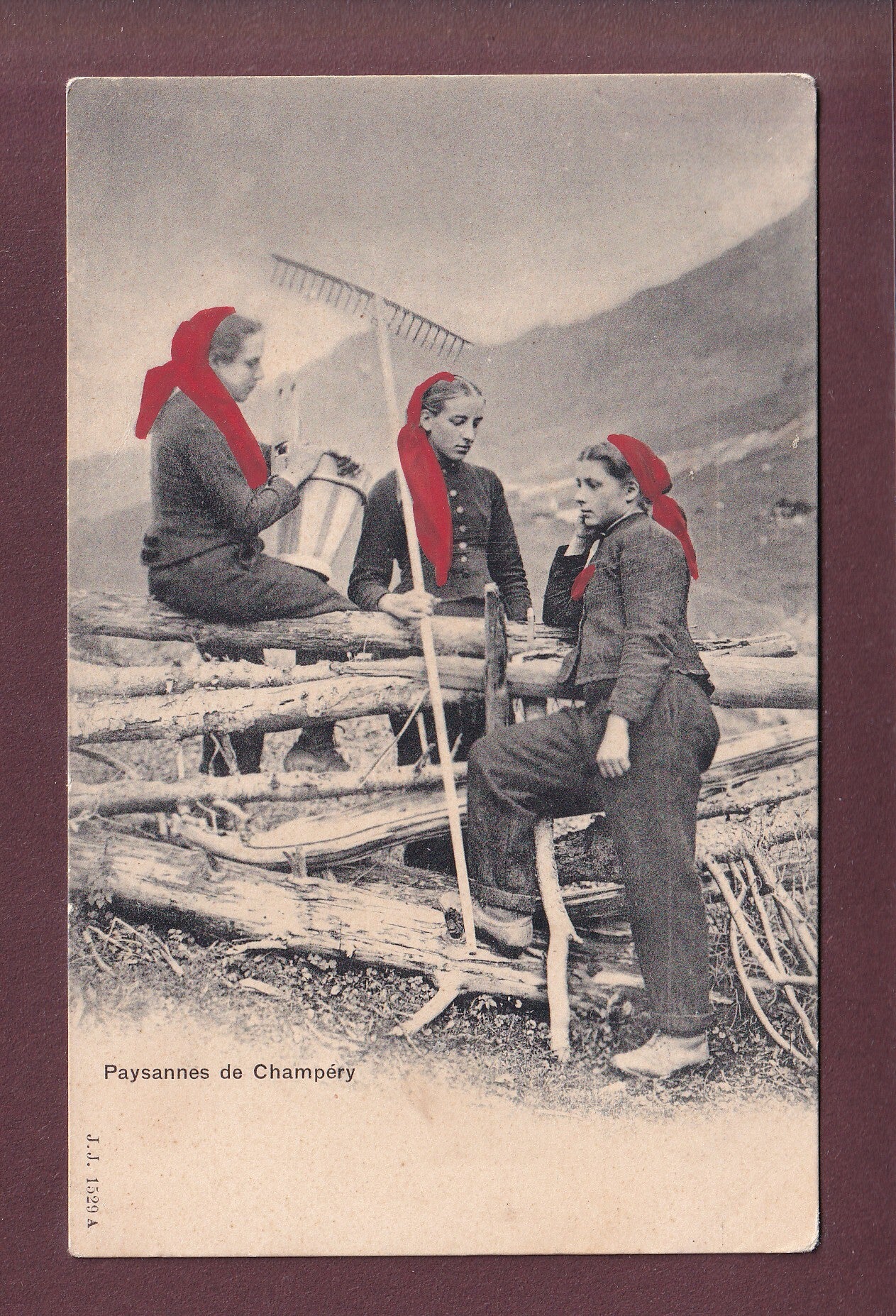 Paysannes de CHAMPERY