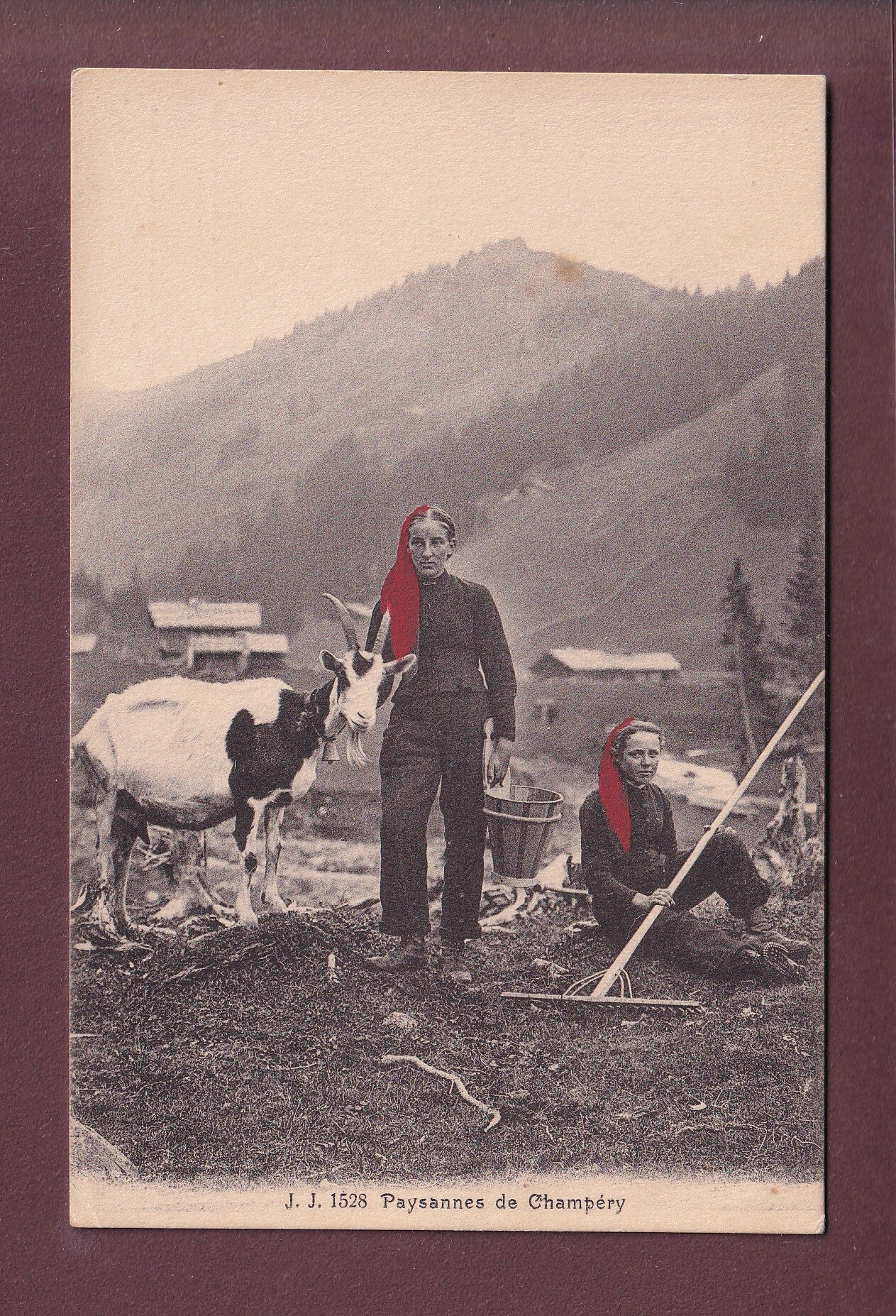 Paysannes de CHAMPERY