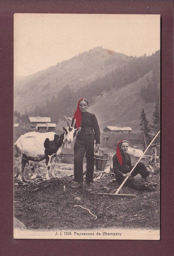 Paysannes de CHAMPERY