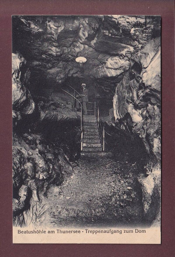 BEATUSHÖHLE - Treppenaufgang zum Dom