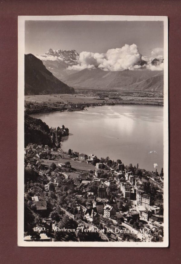 MONTREUX - Dents du Midi - 1938