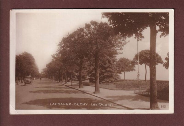 LAUSANNE - Quai d'Ouchy - 1925