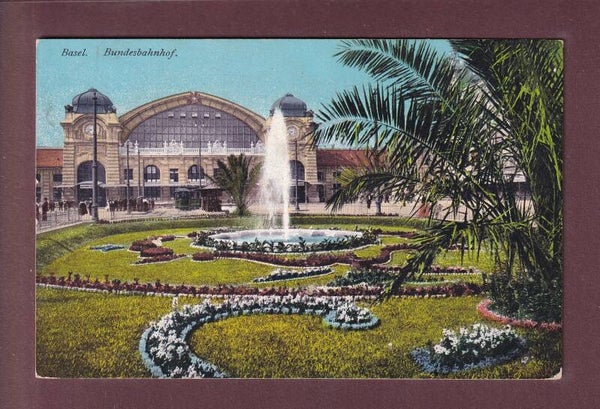 BASEL - Bundesbahnhof - 1909