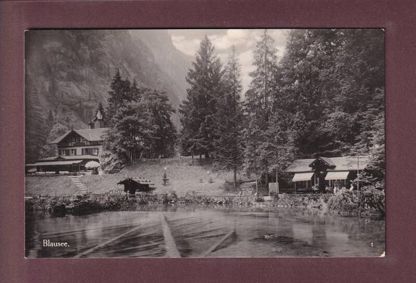 BLAUSEE - 1938 Kurhaus Stempel