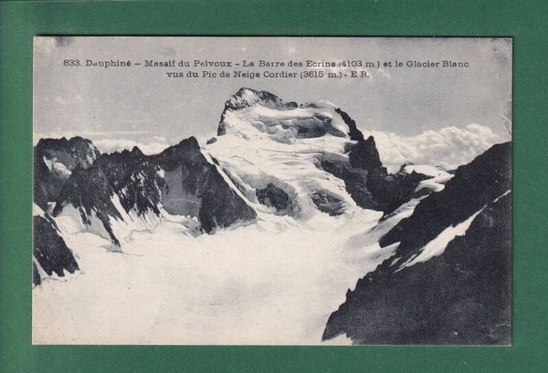 Massif du PELVOUX - Barre des Ecrins - Glacier Blanc