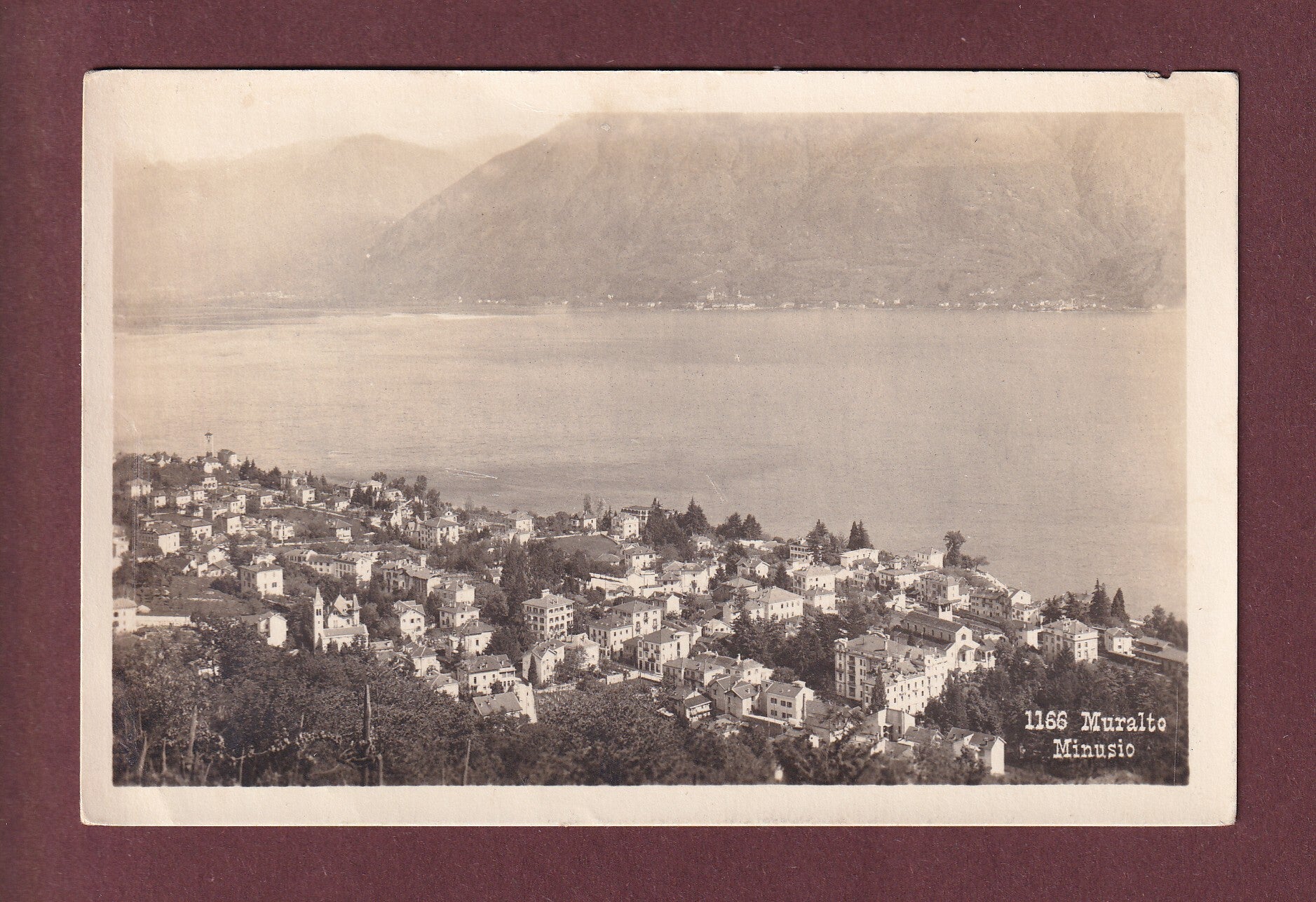 MURALTO - Minusio - 1929