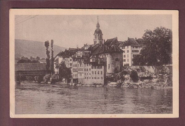 OLTEN - Partie an der Aare - 1919
