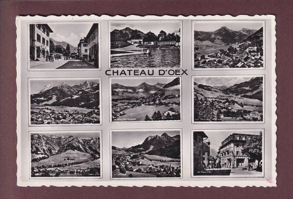 CHÂTEAU D'OEX - 9 images - 1946