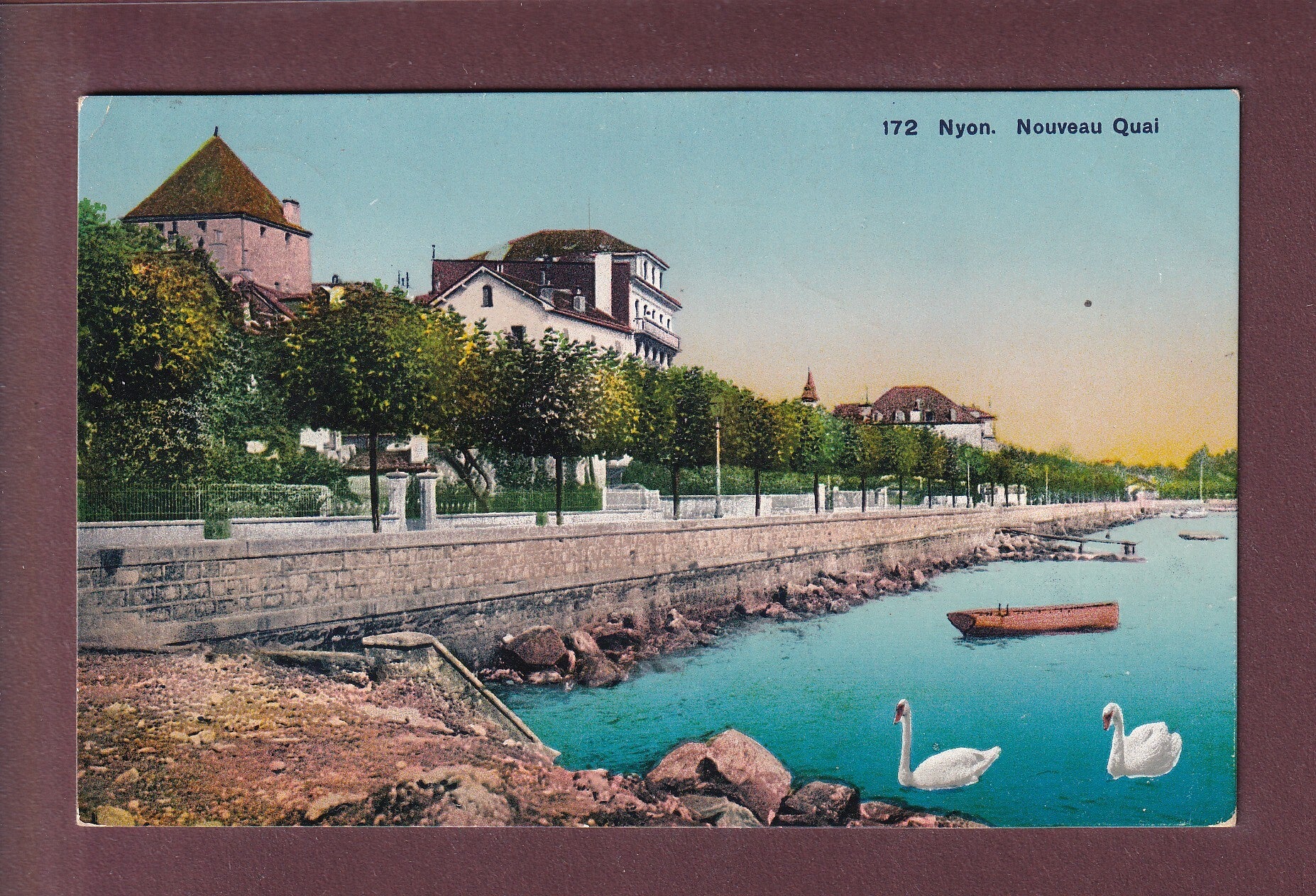 NYON - Nouveau Quai - 1917