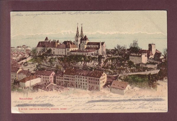 NEUCHÂTEL - 1901 CPN