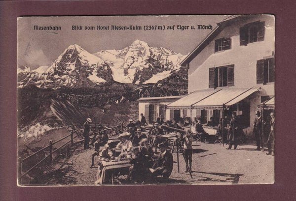 HOTEL NIESEN-KULM - Leute - 1911