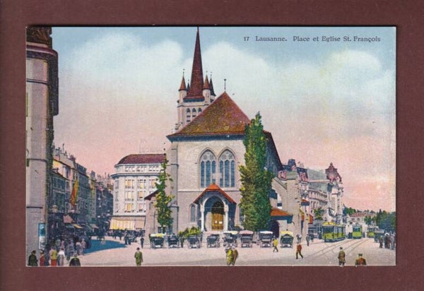 LAUSANNE - Place et Eglise St. François