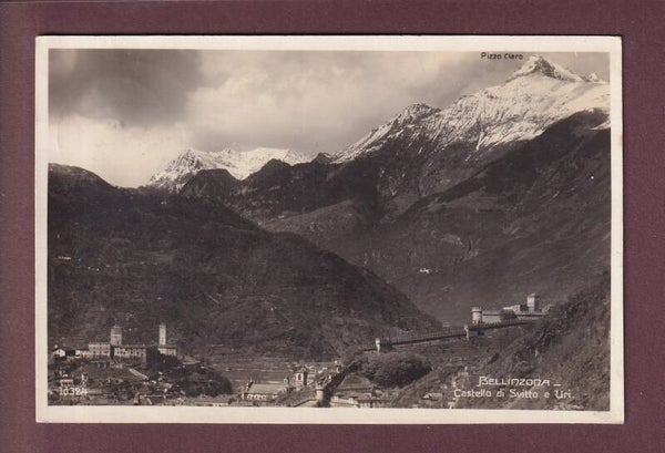 BELLINZONA - Pizzo Claro - 1925
