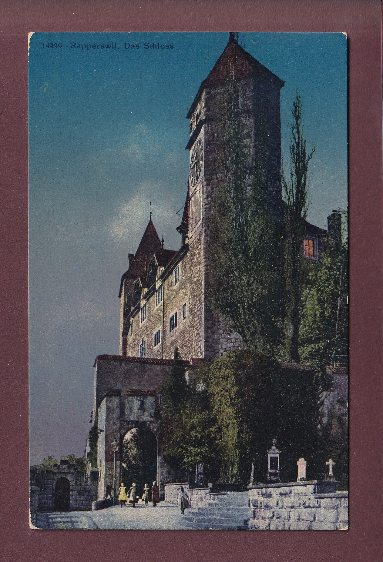 RAPPERSWIL - Schloss bei Nacht - 1915 // pli //