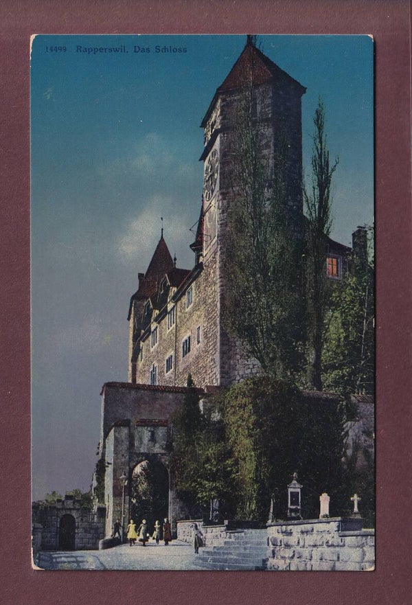 RAPPERSWIL - Schloss bei Nacht - 1915 // pli //