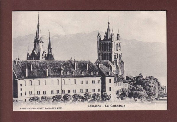 LAUSANNE - La Cathédrale - 1907
