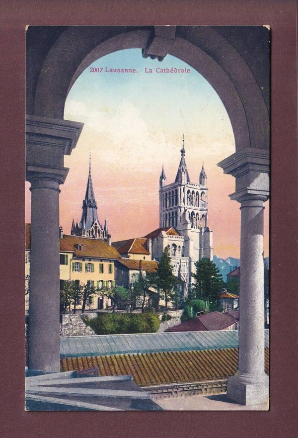 LAUSANNE - Cathédrale - 1913